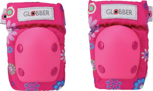 Globber Προστατευτικός Εξοπλισμός Flowers Pink (529-003)