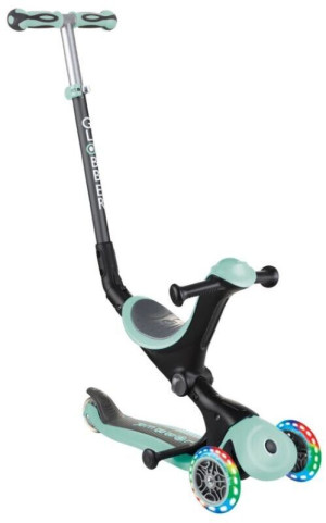 Globber Scooter Go Up Deluxe Lights Mint (646-206)