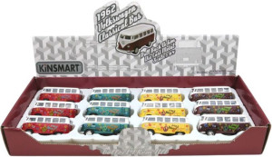 Kin Volkswagen Classical Bus 1962 2.5''-4 Χρώματα (2142-KT2542DF)