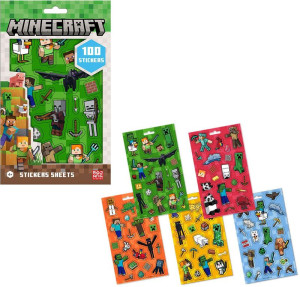 KE Minecraft Σετ Sticker Fun (MC00039)