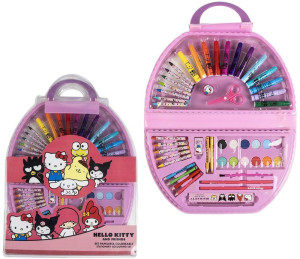 Cerda Hello Kitty Σετ Ζωγραφικής 50Τμχ (2700001777)