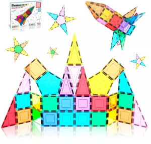 Picasso Tiles Magnetic Rocket Booster Set 32Τμχ (PT32)