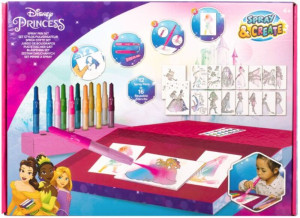 Canenco Disney Princess Αερογράφος Set Desktop Box (DP22368)