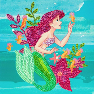 Craft Buddy Card Crystal Art Ariel 18X18cm (CCK-DNY803)