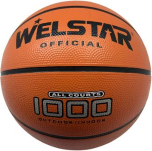Welstar Μπάλα Μπάσκετ Rubber All Courts 1000 S7 (BR2710)