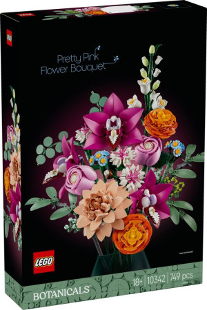 LEGO® Botanicals Pretty Pink Flower Bouquet (10342)
