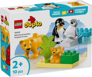 LEGO® DUPLO® Wild Animal Families: Penguins & Lions (10442)