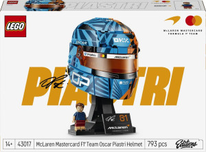 LEGO® Editions McLaren Mastercard F1 Team Oscar Piastri Helmet (43017)