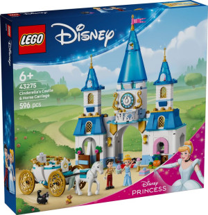 LEGO® Disney Princess Cinderella's Castle & Horse Carriage (43275)
