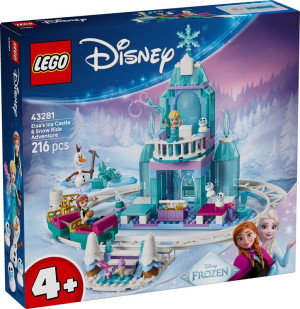 LEGO® Disney Elsa's Ice Castle & Snow Ride Adventure (43281)