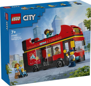 LEGO® City Red Double-Decker Sightseeing Bus (60407)