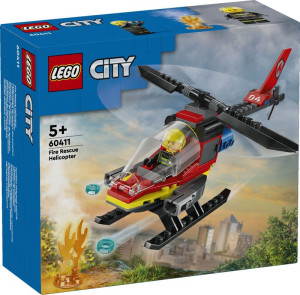 LEGO® City Fire Rescue Helicopter (60411)