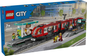 LEGO® City Downtown Streetcar & Station (60423)