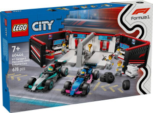 LEGO® City F1 Garage & Mercedes-AMG & Alpine Cars (60444)