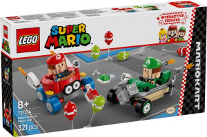 LEGO® Super Mario Kart-Baby Mario vs. Baby Luigi (72034)
