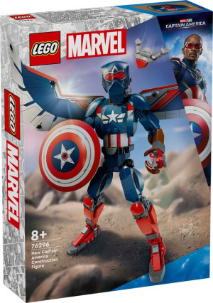 LEGO® Super Heroes New Captain America Construction Figure (76296)