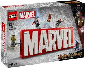 LEGO® Super Heroes Marvel Logo & Minifigures (76313)