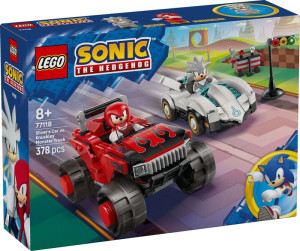 LEGO® Sonic The Hedgehog Silver's Car vs. Knuckles' Monster Truck (77118)