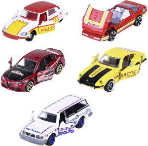 Majorette D/C Giftpack 60th Anniversary Edition Σετ 5 Αυτοκίνητα 7.5cm (212054101)