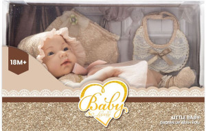 BW Σετ Μωρό New Born Baby Doll 15" (227-2)