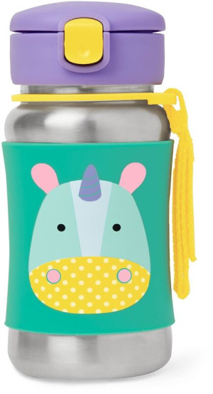 Skip Hop Zoo SS-Unicorn Παγούρι Με Καλαμάκι (252518)