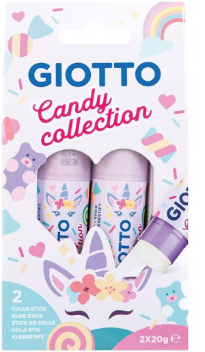 Giotto Κόλλα Caandy Stick 20gr 2Τμχ (000546700)