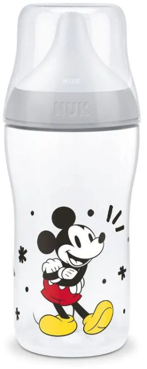 Nuk Μπιμπερό Πλαστικό Perfect Match PP 260ml Mickey Temperature Control (10216337)