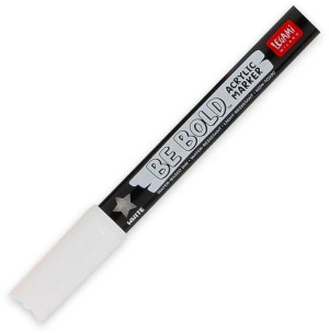 Legami Acrylic Marker-Be Bold-White (ACM0002)