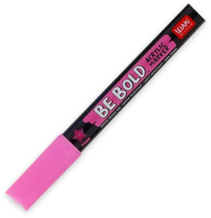 Legami Acrylic Marker-Be Bold-Pink (ACM0008)