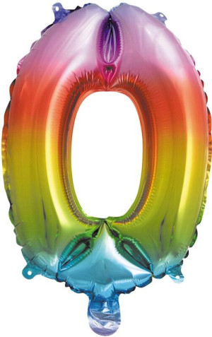 Foil Μπαλόνια Πολύχρωμα Μεταλλικά No0 10cm (92733)