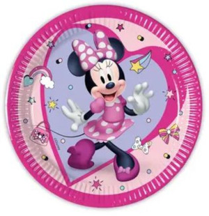 Πιάτα Μεσαία Minnie Junior 20cm 8Τμχ (94051)
