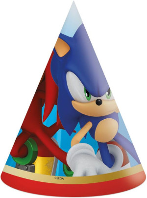 Καπέλα Sonic 6Τμχ (95666)