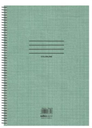 Salko Τετράδιο Colorline Σπιράλ 21x29 4 Θέματα 240 Σελίδες-4 Σχέδια-1 Τμχ (7859)