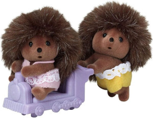 Sylvanian Families Hedgehog Δίδυμα Μωρά (5424)