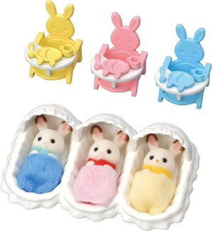 Sylvanian Families Σετ Φροντίδας Για Τρίδυμα (5532)