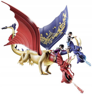Playmobil DW Dragon-Οι Wu & Wei Με Την Jun (71080)