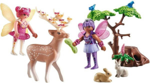Playmobil Starter Pack Νεράιδες Με Ζωάκια Του Δάσους (71800)