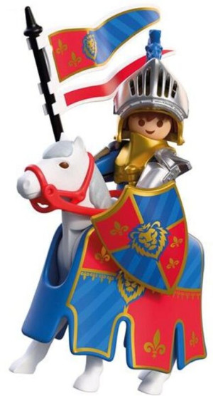 Playmobil Αρχηγός Λεοντόκαρδων Ιπποτών Με Άλογο (72119)