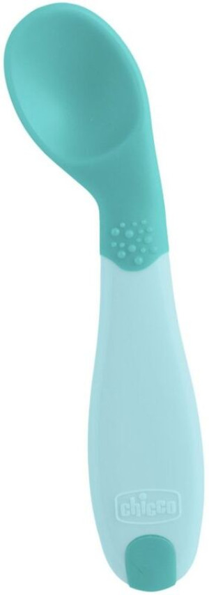 Chicco Κουτάλι Σιλικόνης Αρχής 8+Μηνών Natural Βεραμάν (F01-16100-25)