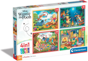 Παζλ 4 In 1 Winnie The Pooh (1200-21514)