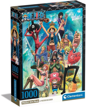 Clementoni Παζλ 1000 Η.Q. One Piece (1260-39920)
