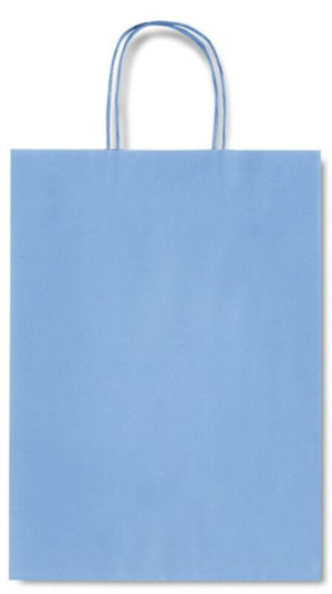 Sadoch Χάρτινη Τσάντα Γαλάζιο 26cm (SDF26744)