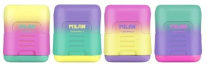Milan Ξύστρα Διπλή Compact Sunset-4 Σχέδια-1Τμχ (20166224SN)
