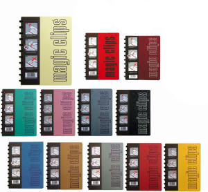 A&G Τετράδιο Magic Clips Prespan Σπιράλ 17X24 2Θέματα 60Φύλλων-1Τμχ (14689)