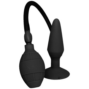 Dream Toys Menzstuff Inflatable Plug Black Large
