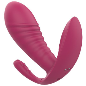 Dream Toys Essentials Triple Pleasure Vibe Pink