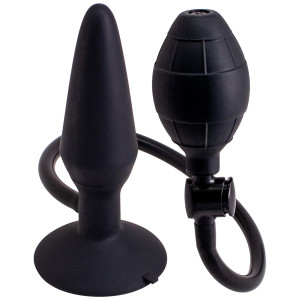 Seven Creations Inflatable Butt Plug Black M