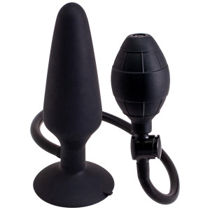 Seven Creations Inflatable Butt Plug Black L