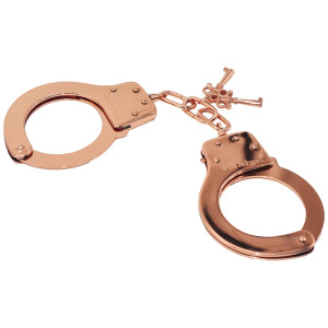 Cave Master Handcuffs Metal  Rose Gold