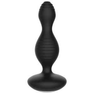 Elektroshock E-Stimulation Vibrating Buttplug - Black